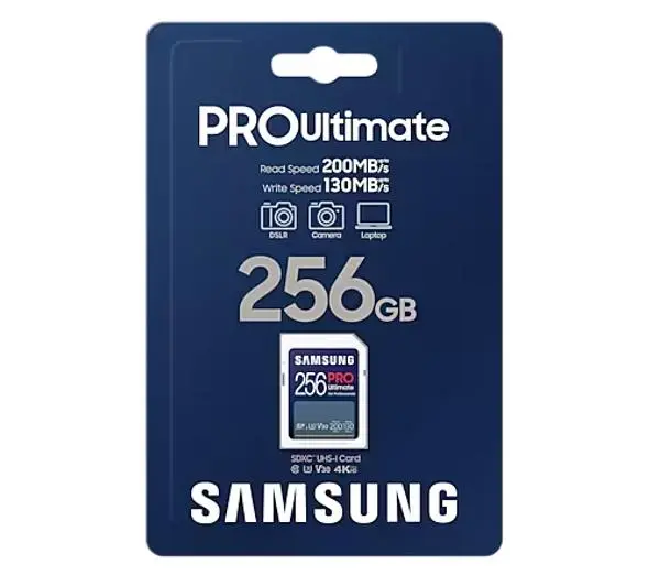 Samsung PRO Ultimate 2023 SD 256GB 200/130MB/s U3 V30
