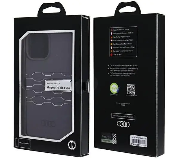AUDI IML MagSafe Case AU-IMLMIP13PM-A6/D3-BK do iPhone 13 Pro Max Czarny