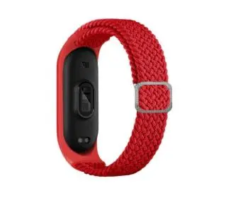 Beline do Mi Band 7/6/5 Textile Czerwony