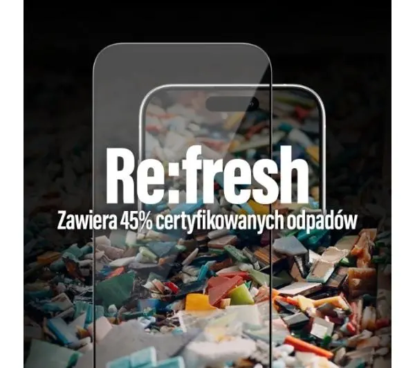 PanzerGlass Re:fresh Glass iPhone 15 Pro Ultra-Wide-Fit Screen Protection Easy Aligner
