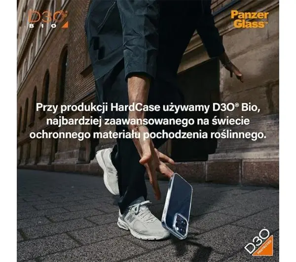 PanzerGlass HardCase do iPhone 15 Pro Przeźroczysty