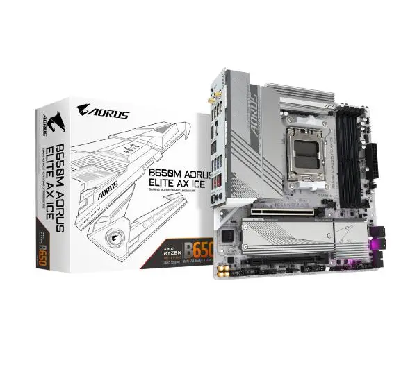 Gigabyte B650M AORUS ELITE AX ICE