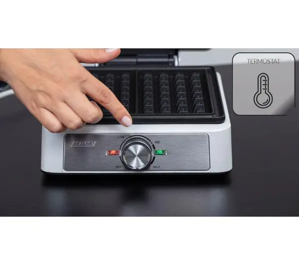 MPM MGO-41 1600W Regulacja temperatury