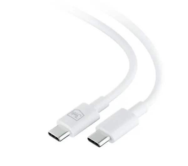 3mk Hyper USB-C do USB-C 100W 1,2m Biały