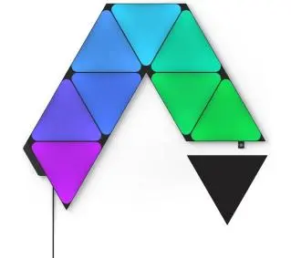 Nanoleaf Shapes Black Triangles Starter Kit 9szt - Kup na Raty - RRSO 0%