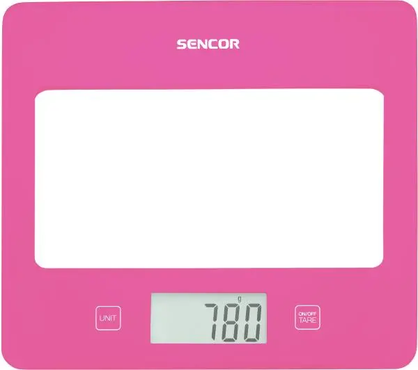 Wagi kuchenne - Sencor SKS 5038RS Tarowanie 5kg
