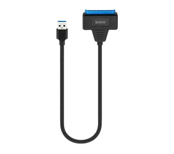Savio AK-68 USB-A do SATA 2.5" Czarny