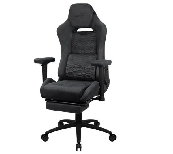Aerocool ROYAL AeroSuede Gamingowy do 150kg Tkanina Slate Grey - Kup na Raty - RRSO 0%