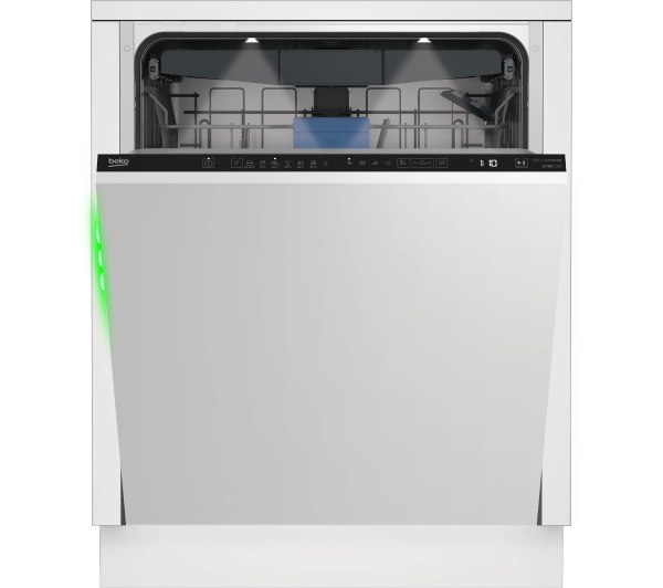 Zmywarki do zabudowy - Beko bPro700 BDIN385B0CW 59,8cm Automatyczne otwieranie drzwi Szuflada na sztućce Zdalne sterowanie
