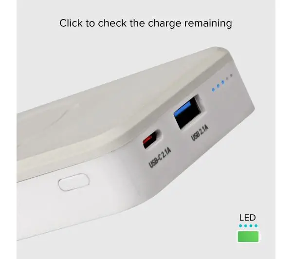 SBS 5000mAh 10W MagSafe Biały