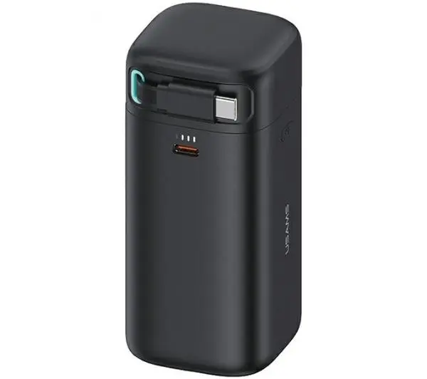 Powerbank USAMS US-CD216 PD45W Fast Charge 18000 mAh Czarny