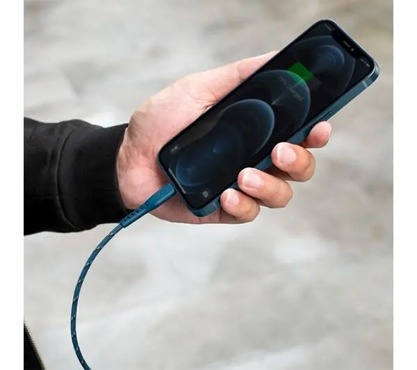 Energea Nyloflex USB-C do Lightning C94 MFI 1.5m Czarny