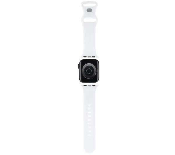 Hello Kitty do Watch 38/40/41mm strap Silicone Bows & Stripes Czarny