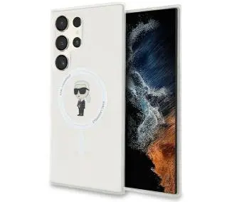 Karl Lagerfeld IML Ikonik MagSafe do Samsung Galaxy S24 Ultra Przezroczysty