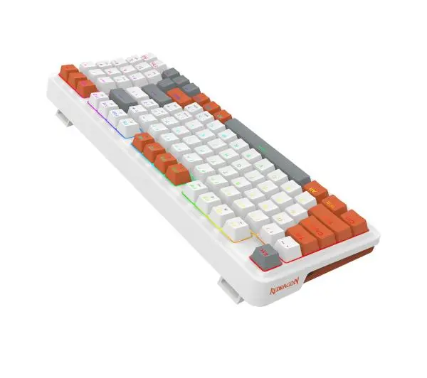 Redragon K664WOG-RGB Gloria Redragon Red Szaro-pomarańczowy