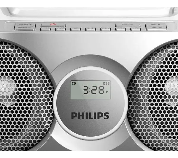 Philips AZ215S/12 Srebrny