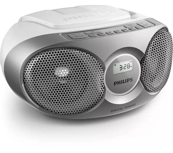 Philips AZ215S/12 Srebrny