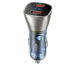 USAMS C29 2xUSB-A Fast Charge 45W Jasnozłoty