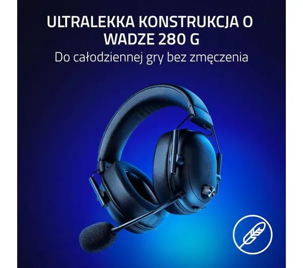 Razer BlackShark V2 HyperSpeed Nauszne Biały - Kup na Raty - RRSO 0%