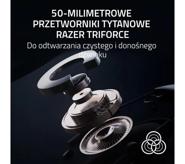 Razer BlackShark V2 HyperSpeed Nauszne Biały - Kup na Raty - RRSO 0%