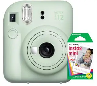 Fujifilm Instax Mini 12 Zielony + wkłady 10szt - Kup na Raty - RRSO 0%