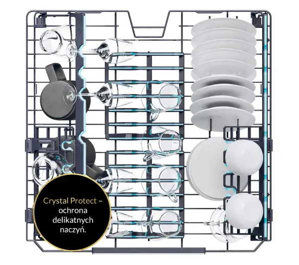 Haier I-Pro Shine Seria 4 XS 6B0M4PDB 59,7cm Funkcje AI  Automatyczne otwieranie drzwi Szuflada na sztućce  - TRZECI -55%, ALBO 5-TY ZA 1ZŁ - Kup na Raty - RRSO 0%