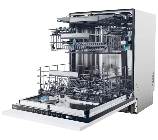 Haier I-Pro Shine Seria 4 XS 6B0M4PDB 59,7cm Funkcje AI  Automatyczne otwieranie drzwi Szuflada na sztućce  - TRZECI -55%, ALBO 5-TY ZA 1ZŁ - Kup na Raty - RRSO 0%