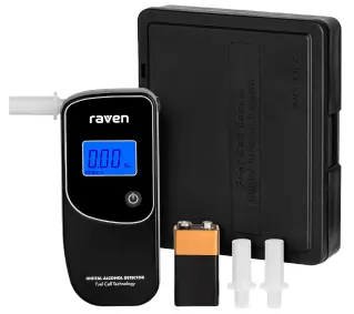 Raven EAL001X Elektrochemiczny  3 ustniki i etui w zestawie - ⚡ EURO HIT CENOWY! ⚡