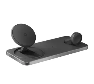 Energea GoMag Station 3w1 15W Fast Charging  MagSafe Czarny