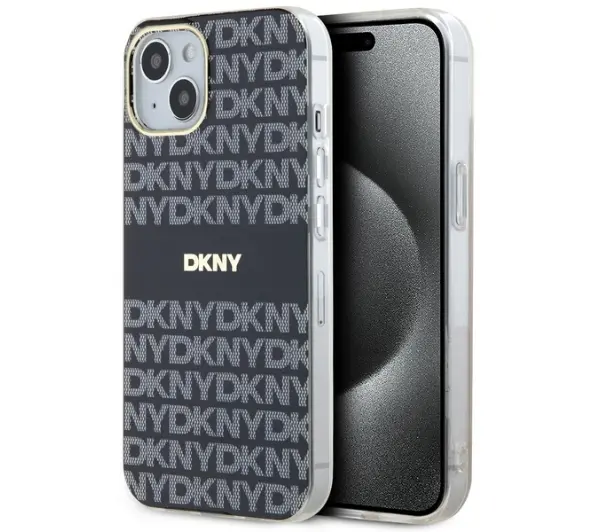 Фото - Чохол DKNY IML Mono & Stripe MagSafe do iPhone 15 Czarny 