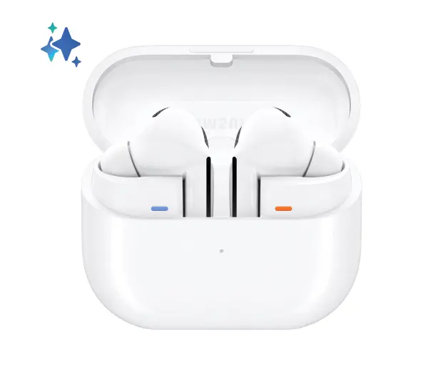 Samsung Galaxy Buds 3 Pro SM-R630NZW Dokanałowe Bluetooth 5.4 Funkcje AI Biały - ⚡ BESTSELLERY ⚡ - Kup na Raty - RRSO 0%