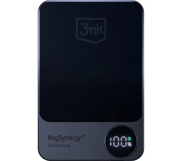 Powerbank 3MK MagSynergy 5000mAh Czarny