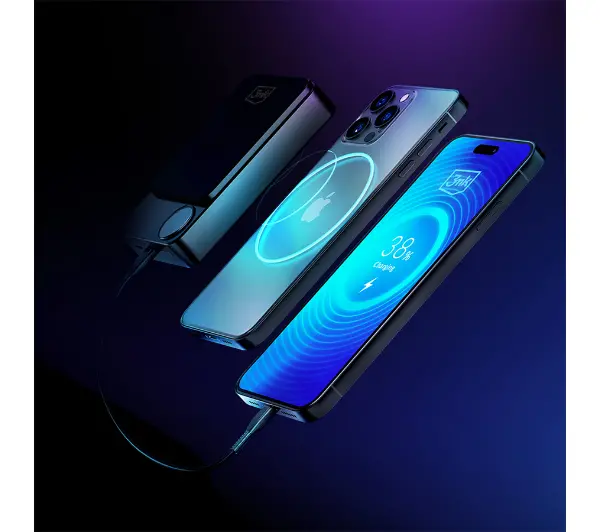 3mk MagSynergy 5000mAh 18W Grafitowy