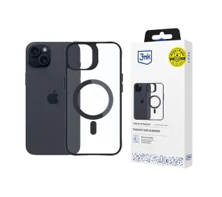 3mk Satin Armor MagCase do iPhone 15 Czarny