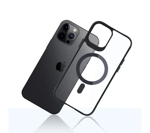 3mk Satin Armor MagCase do iPhone 12 Pro Max Czarny