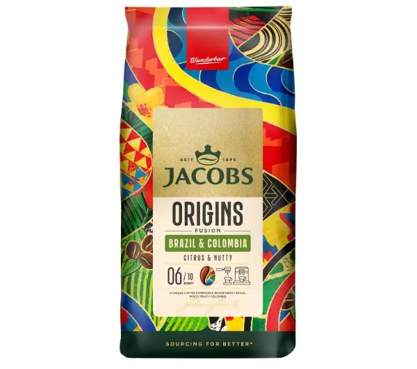 Jacobs Origins Fusion Brazil & Colombia 1kg