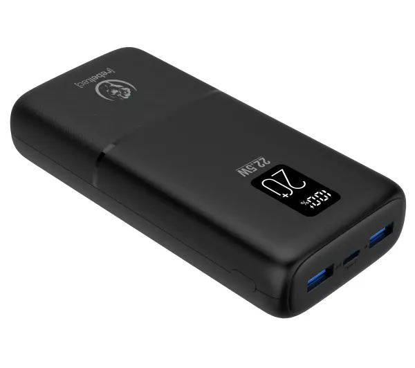 Rebeltec P20 LCDPD 20000mAh 22,5W Czarny