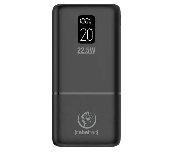 Rebeltec P20 LCDPD 20000mAh 22,5W Czarny