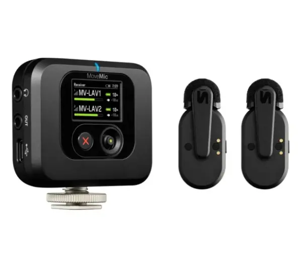 Shure MoveMic Two Receiver Kit 2szt. Bezprzewodowy Czarny