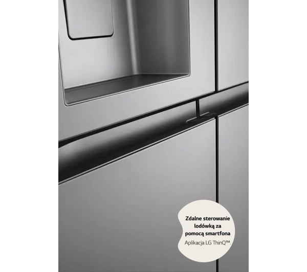 LG GML860PYFE Pełny No Frost 178,7cm Kostkarka Zdalne sterowanie Srebrny - TRZECI -55%, ALBO 5-TY ZA 1ZŁ - Kup na Raty - RRSO 0%