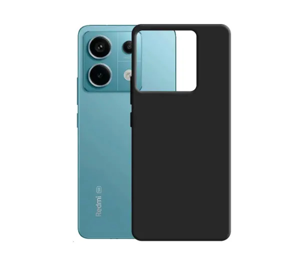 3mk Silicone Case do Redmi Note 13 5G Czarny