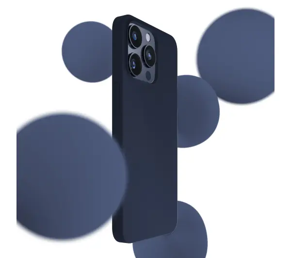 3mk Silicone Case do iPhone 15 Pro Niebieski