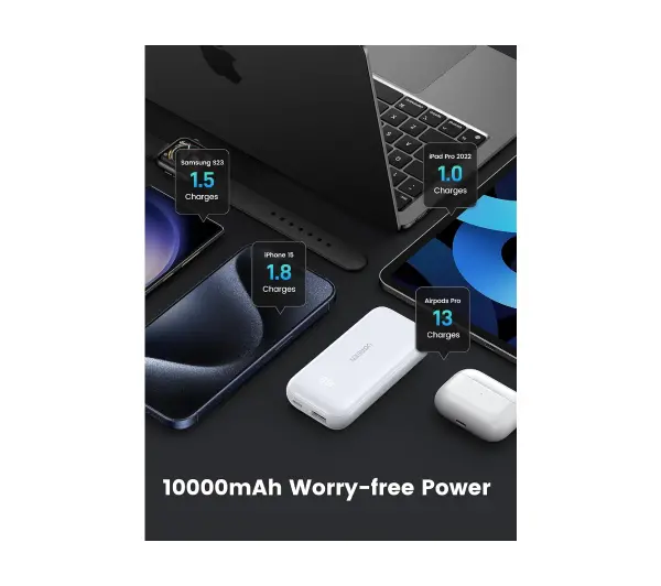 UGREEN Nexode PB501 10000mAh  PD 30W Biały