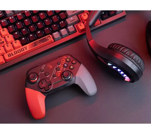 A4tech GPW50 Sports Red RF do PC, PS3, Android Bezprzewodowy Czarny