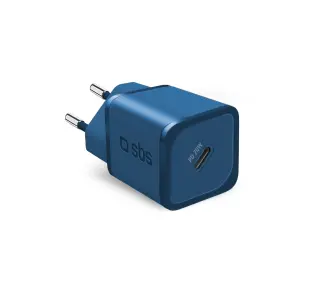 SBS NanoTube GaN PD20W USB-C Niebieski
