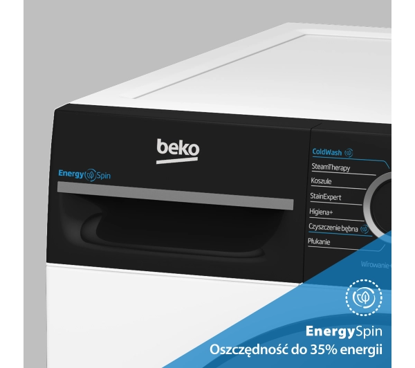 Beko b300 BM3WFU49415WBDC EnergySpin 9kg 1400obr/min - Kup na Raty - RRSO 0%