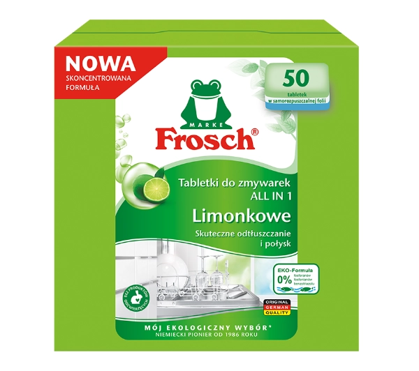 Frosch All in 1 limonkowe 50szt