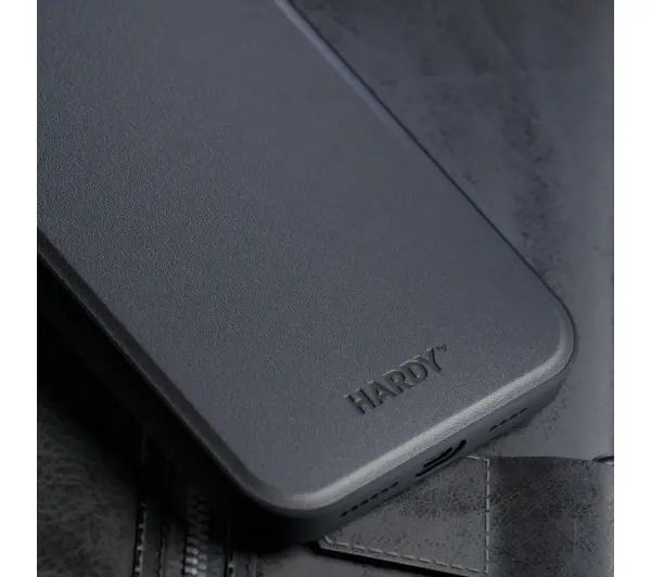 3mk Hardy Silky Leather MagCase do iPhone 16 Pro Max Czarny