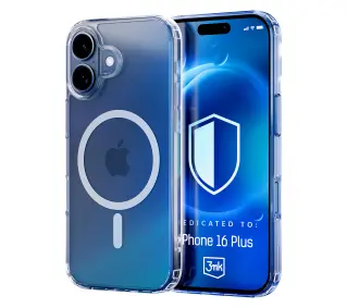 3mk MagCase do iPhone 16 Plus Przezroczysty