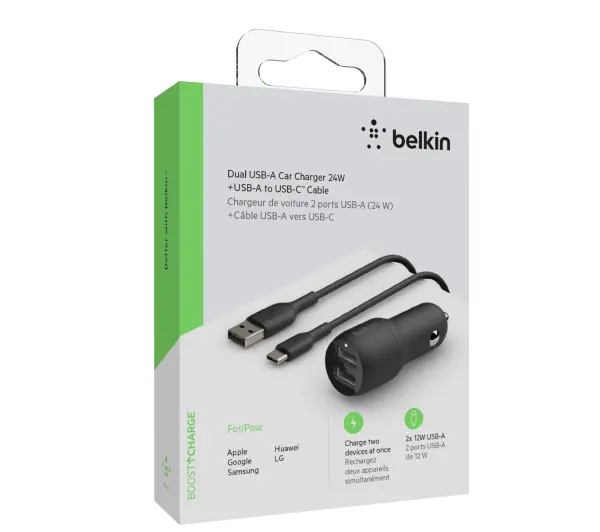 Belkin CCD001BT1MBK 24W Czarny